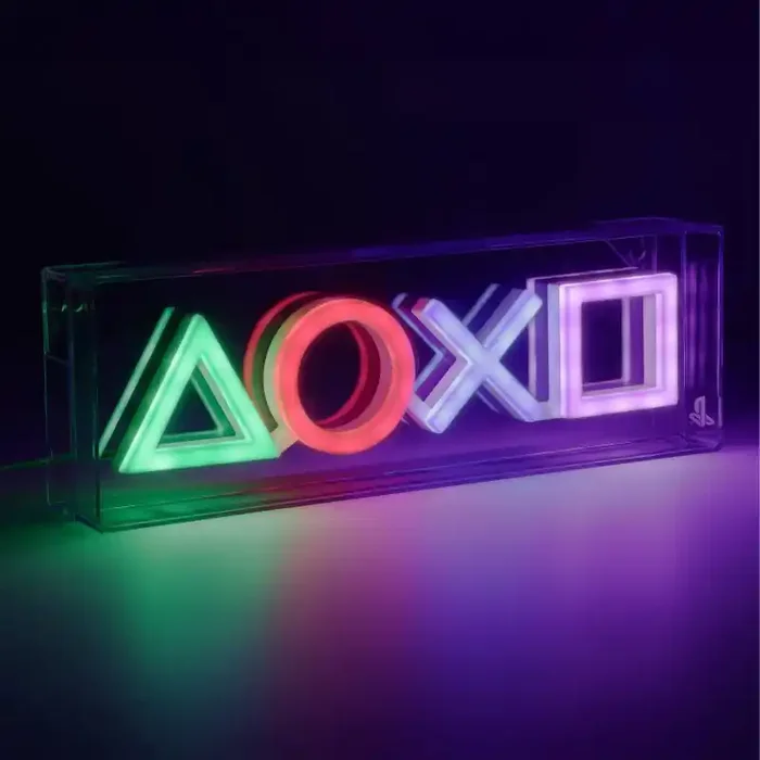 Sony PlayStation LED Neon Light Try Me