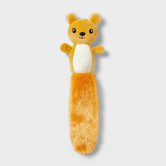 Sound Chip Plush Cat Toy – Yellow – Boots & Barkley™