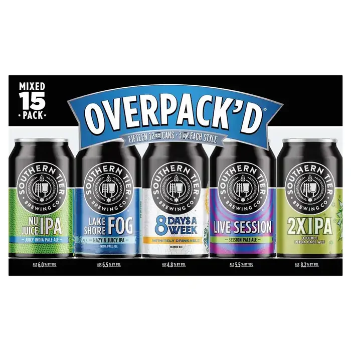 Southern Tier Brewing Co. Overpack‘d Variety Pack
