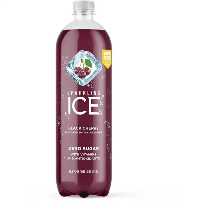 Sparkling Ice Black Cherry Sparkling Beverage Bottle