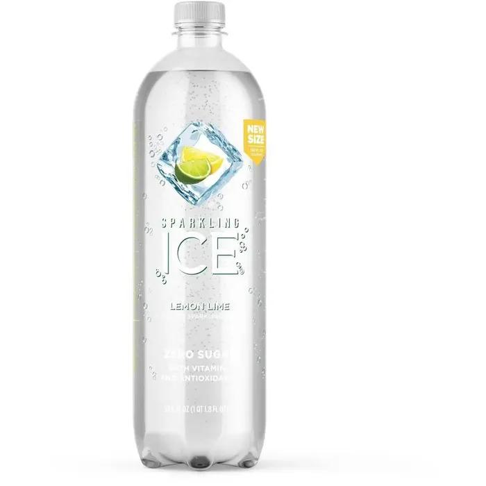 Sparkling Ice Lemon Lime Sparkling Beverage – 1L Bottle