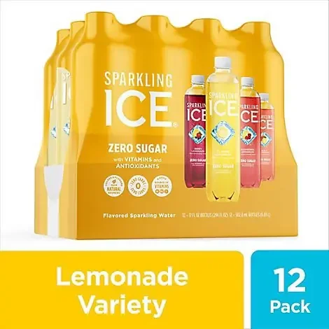 Sparkling Ice Lemonade Variety Pack- 204 fl oz