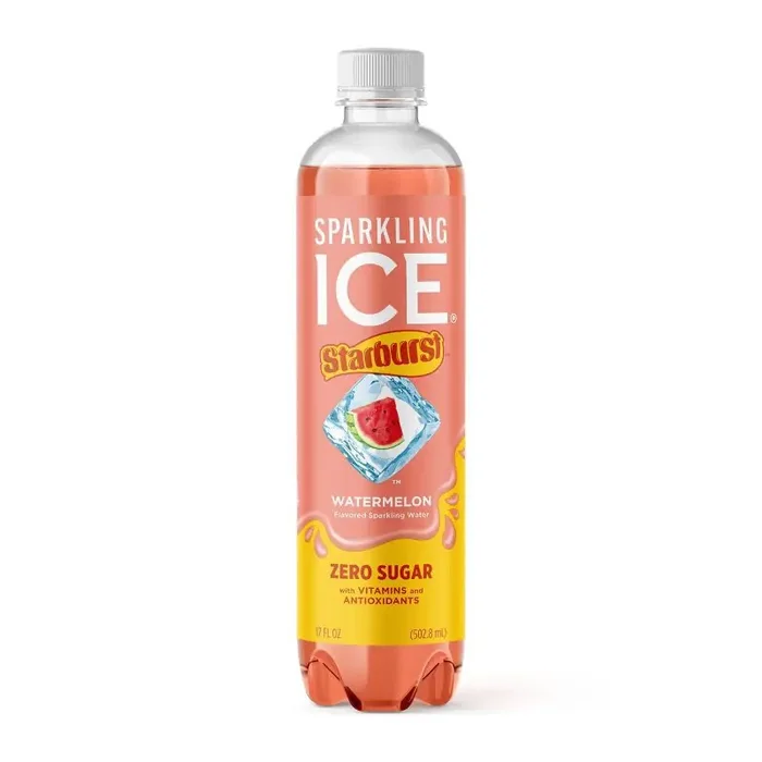 Sparkling ICE Starburst Watermelon Sparkling Water – 17 fl oz