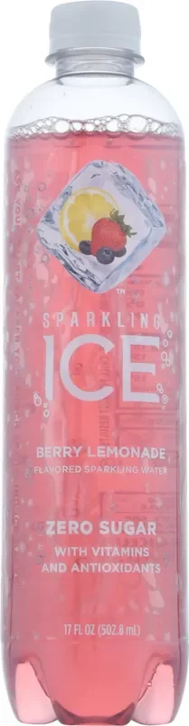 Sparkling ICE Zero Sugar Berry Lemonade Flavored Sparkling Water – 17 fl oz