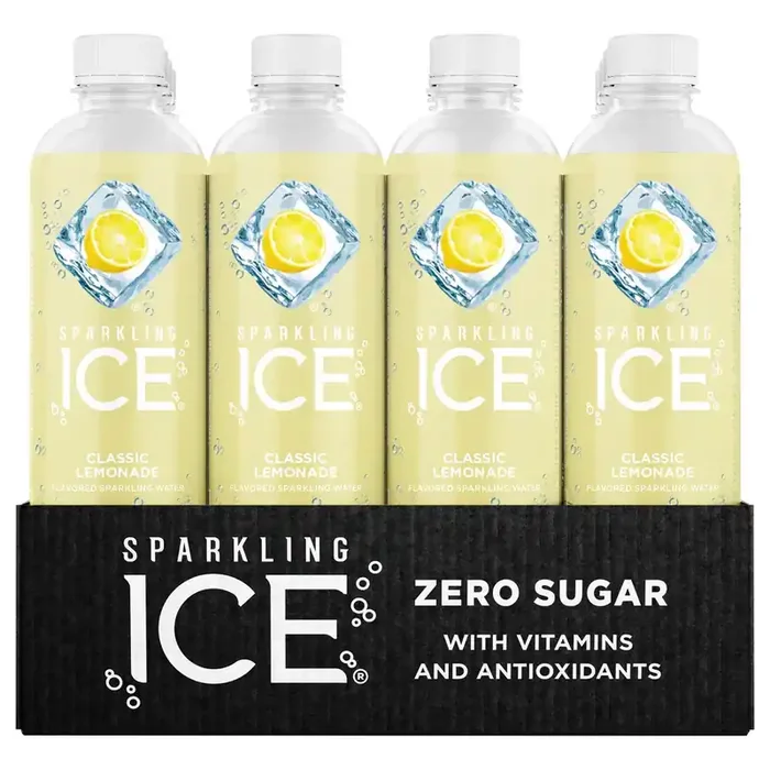 Sparkling ICE Zero Sugar Classic Lemonade Sparkling Water 12 – 17 fl oz Bottles