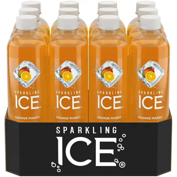 Sparkling ICE Zero Sugar Orange Mango Sparkling Water 12 -17 fl oz Bottles