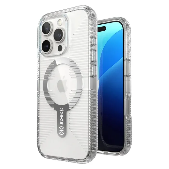 Speck® Gemshell® Grip MagSafe for Apple IP16 Case – Clear