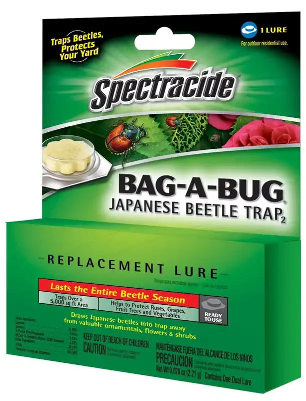 Spectracide Bag-A-Bug Japanese Beetle Replacement Lure Outdoor Insect trap