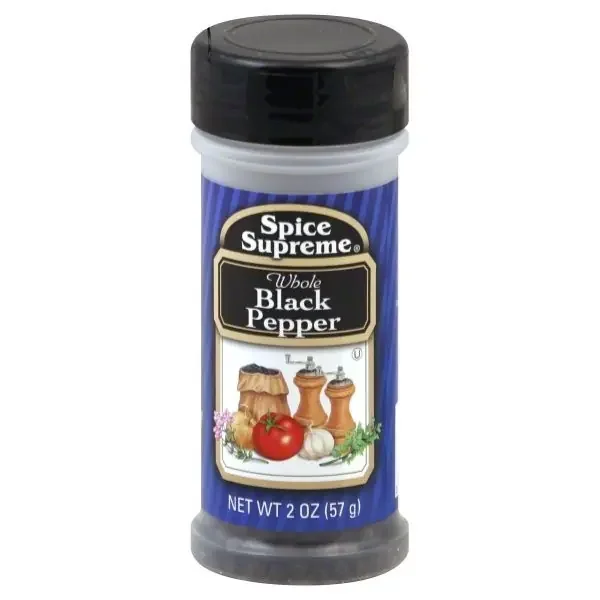 Spice Supreme Black Pepper 2 oz
