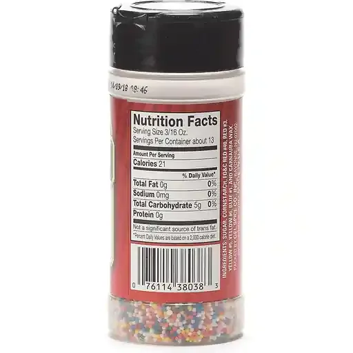 Spice Supreme Candy Sprinkles Nonpareils