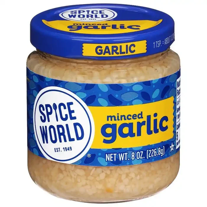 Spice World Minced Garlic – 8oz