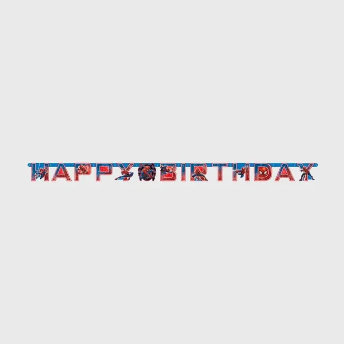 Spider-Man 6.5‘ Birthday Party Banner