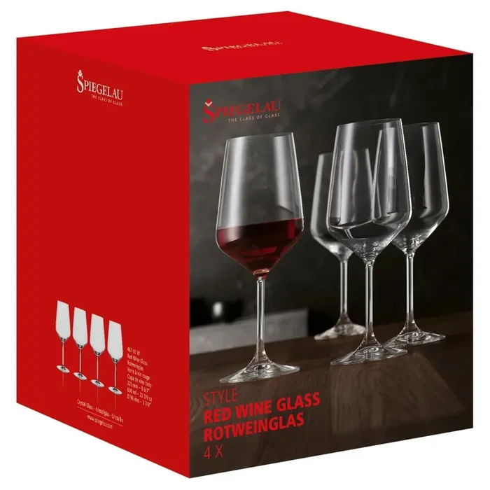 Spiegelau Style Collection Red Wine Glasses