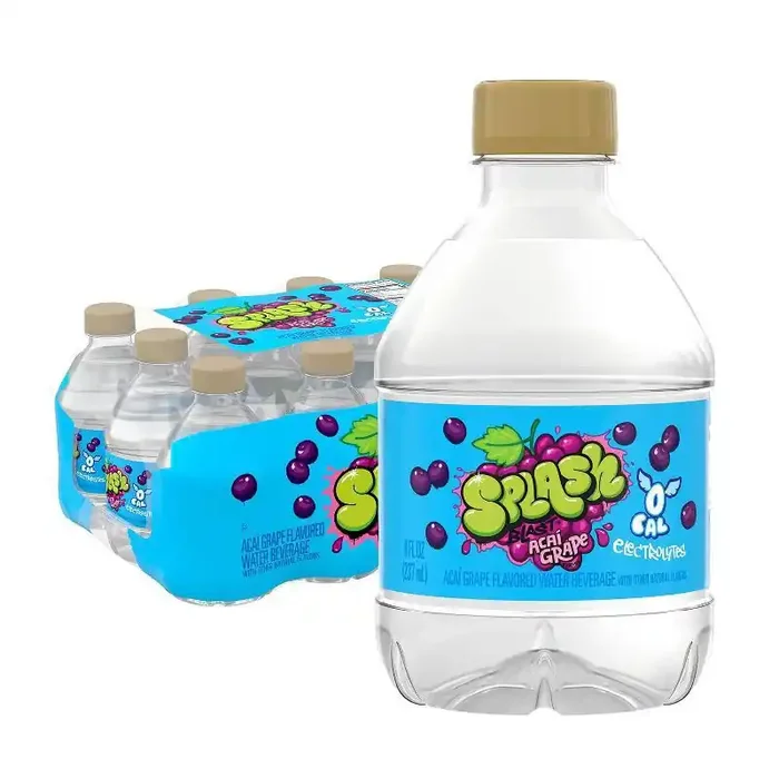 SPLASH Blast Acai Grape Flavored Water – 12pk/8 fl oz Bottles