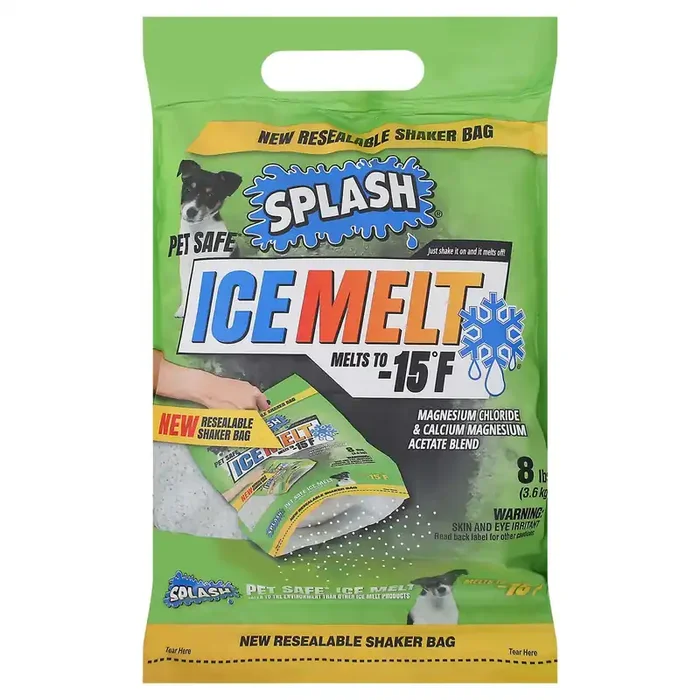 Splash Melts to -15 Degrees F Ice Melt 8 lb