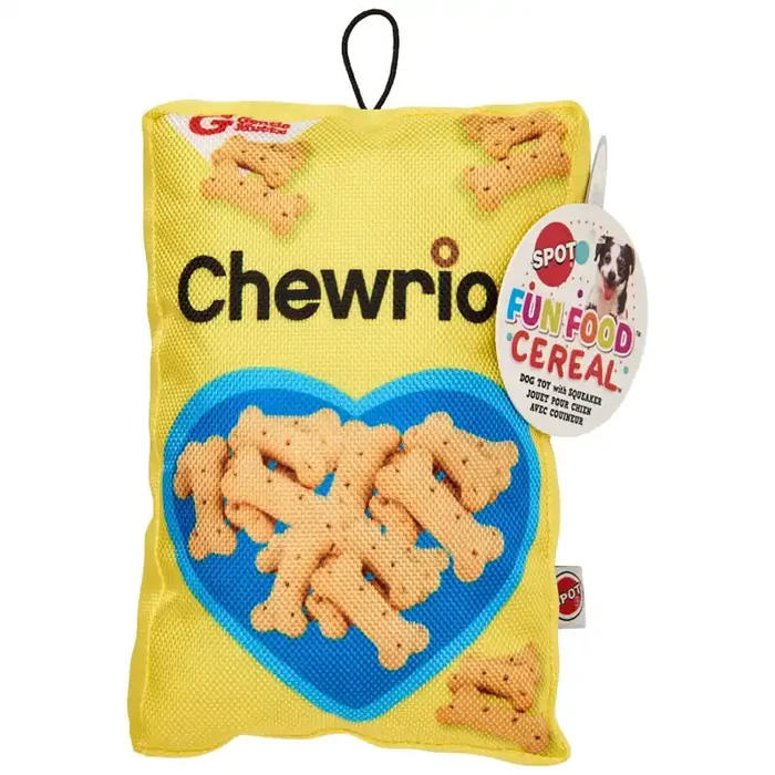 Spot Fun Food Chewrios Dog Toy