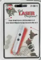 Spot Laser Pet Toy W/Flash Light