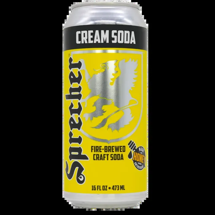 Sprecher Cream Soda Single Can – 16 oz