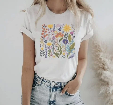 Square Floral with variety of colors ETA – Mid/Late July