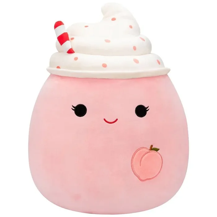Squishmallows Peach Drink Pink
