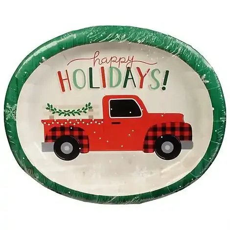Ssel Cmas Campers Oval Platter – EA