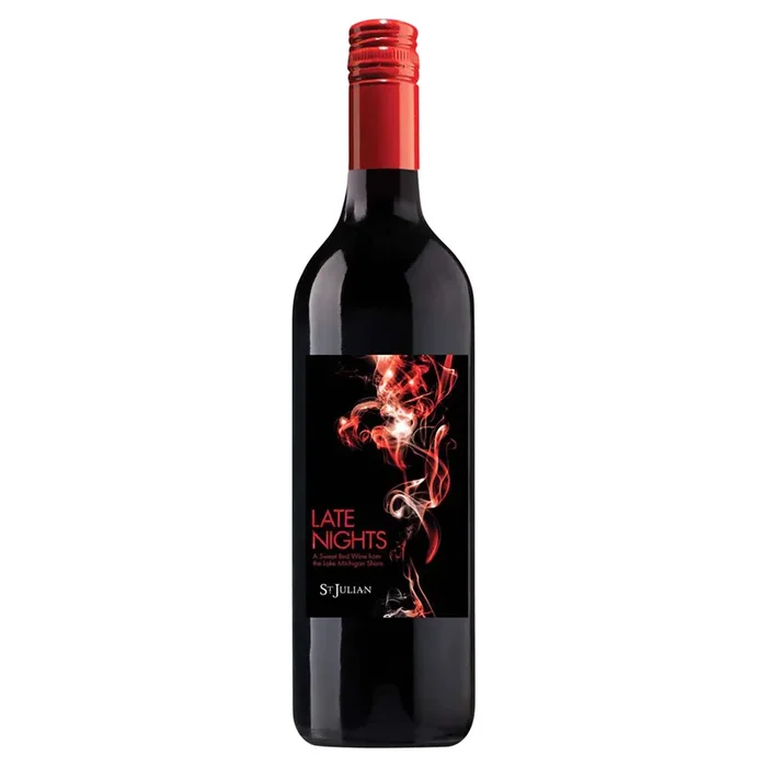 St. Julian Late Nights Sweet Red, Lake Michigan Shore-St. Julian