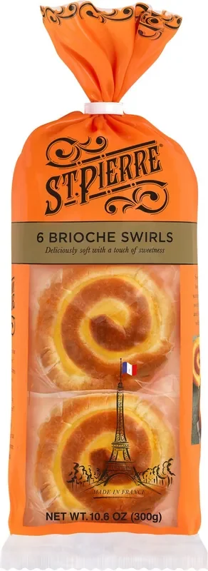 St Pierre Brioche Swirls Vanilla