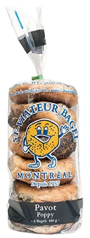 St-Viateur Poppy Seed Bagels
