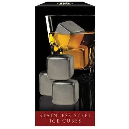 Stainless Steel Cubes – Set of 4