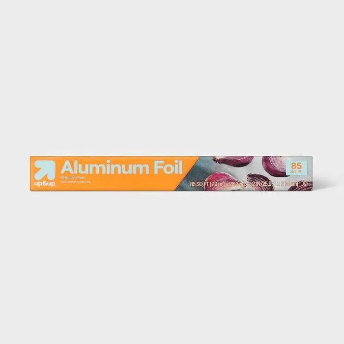 Standard Aluminum Foil – 85 sq ft – up&up™