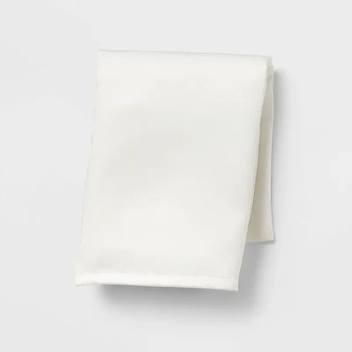 Standard Satin Pillowcase White – Room Essentials™