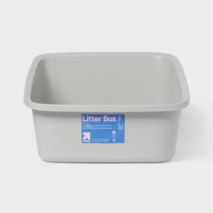 Standard Waste Cat Pan – Gray – XL – up&up™