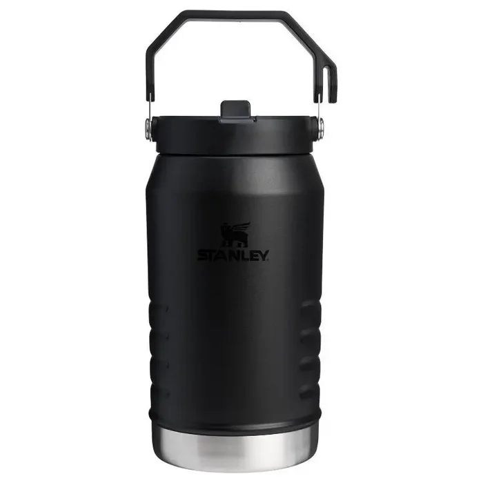 Stanley 64oz IceFlow Flip Straw Jug – Black 2.0 Stainless Steel Drinkware