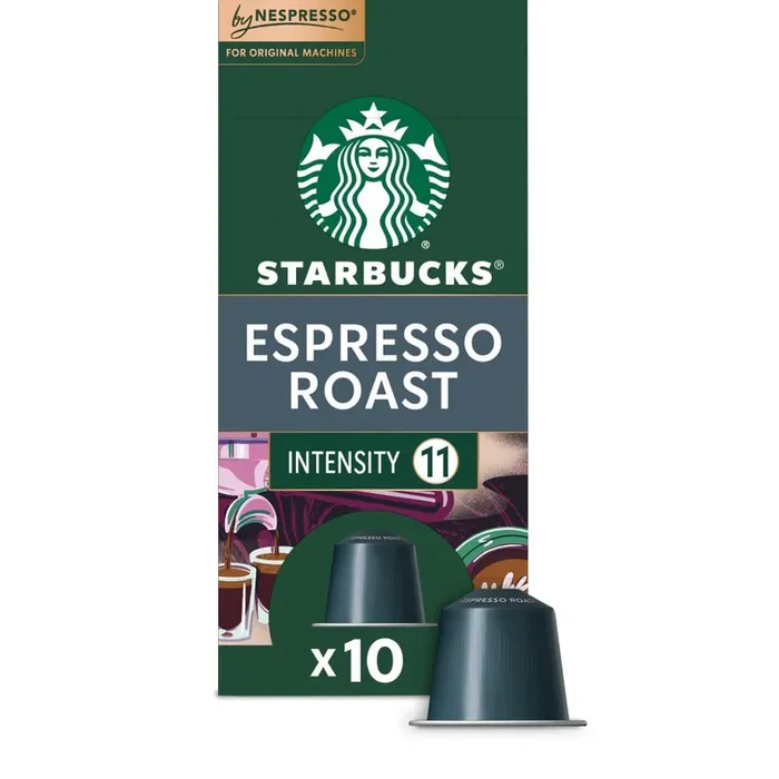 Starbucks by Nespresso Original Line Capsules, Espresso Dark Roast
