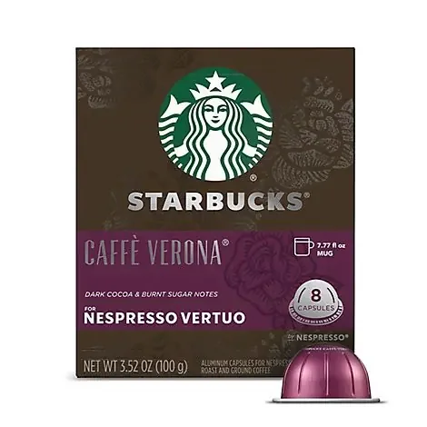 Starbucks Caffe Verona Nespresso Vertuo- 8 ct