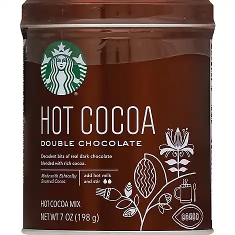 Starbucks Cocoa Hot Double Chocolate- 7 oz