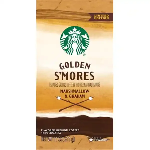 Starbucks Coffee Golden S‘mores Ground Coffee – 11 oz