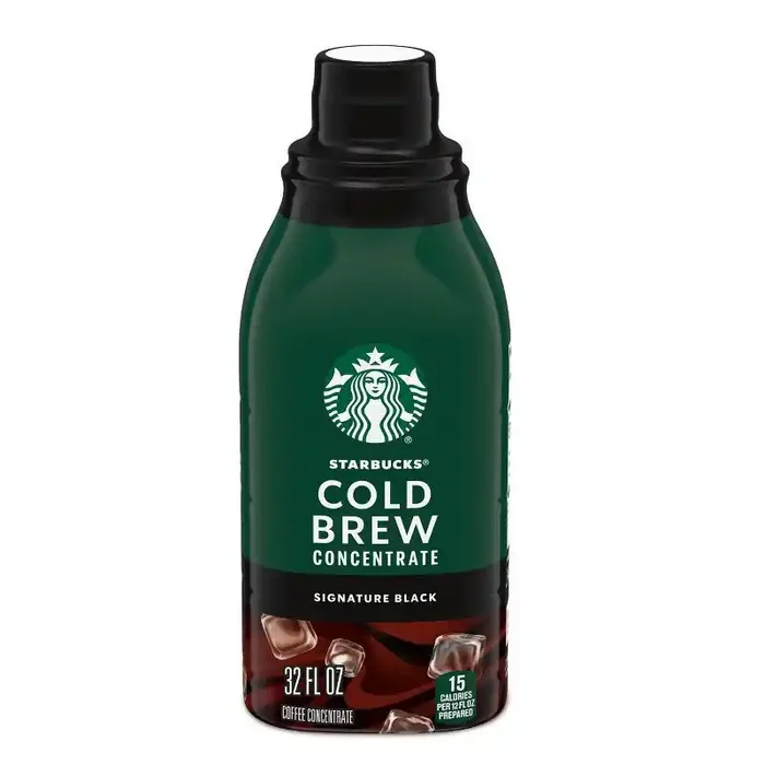 Starbucks Cold Brew Coffee — Signature Black — Multi-Serve Concentrate — 1 bottle (32 fl oz.)