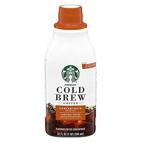 Starbucks Cold Brew Medium Caramel Coffee- 32 fl oz