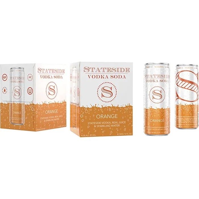 Stateside Seltzer Orange
