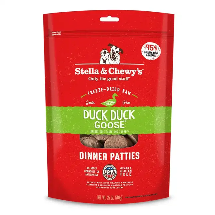 Stella & Chewy‘s Dinner Patties Duck Duck Goose