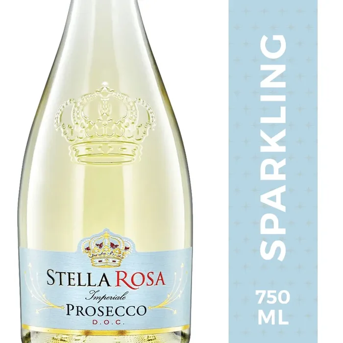 Stella Rosa Imperiale Prosecco DOC Sparkling White Wine with Tin (6 per case) 750 ml