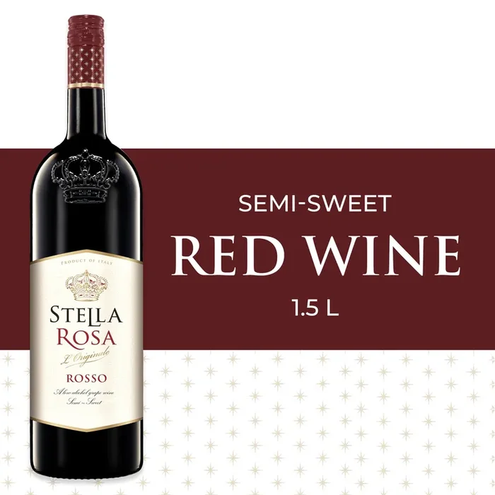 Stella Rosa Rosso Semi-Sweet Red Wine 1.5 L