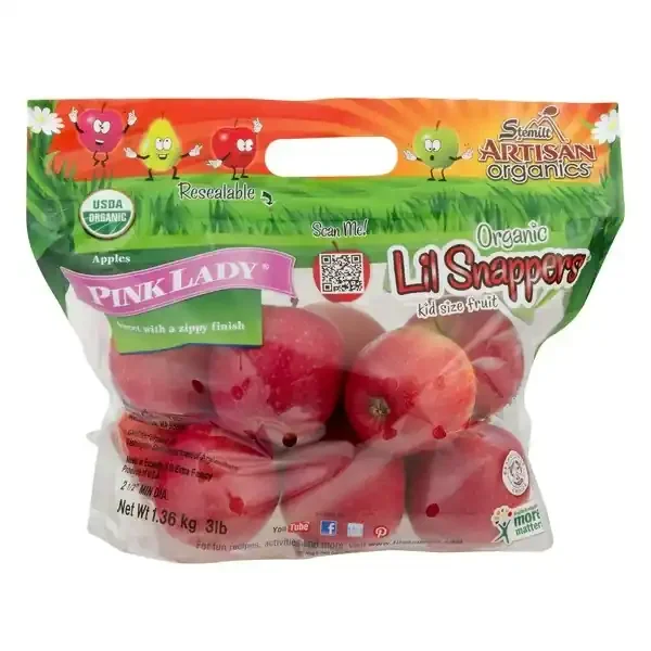 Stemilt Artisan Organics Lil Snappers Kids Size Pink Lady Apples