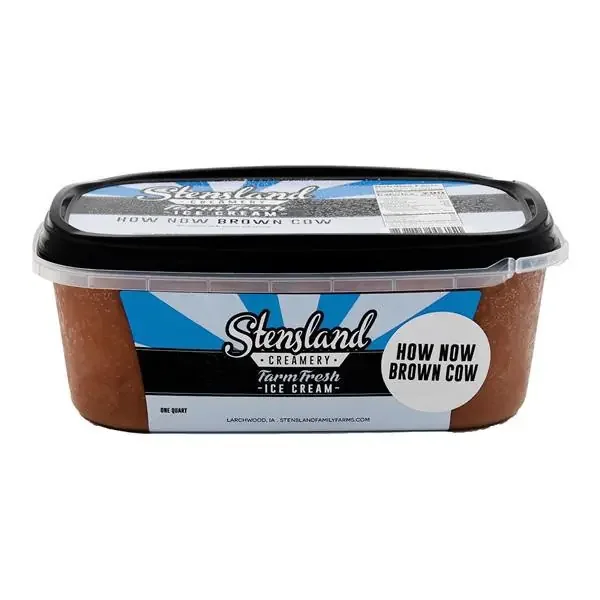 Stensland Creamery How Now Brown Cow Ice Cream