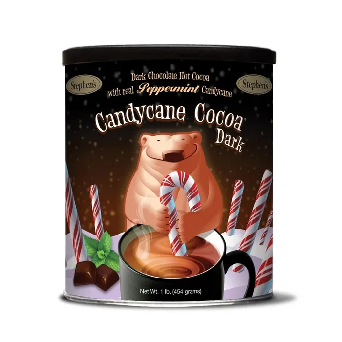 Stephen‘s Stephens Gourmet Dark Candycane Cocoa – Each