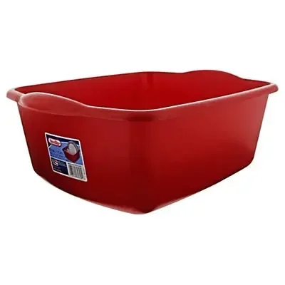 Sterilite 12Qt Dishpan Red