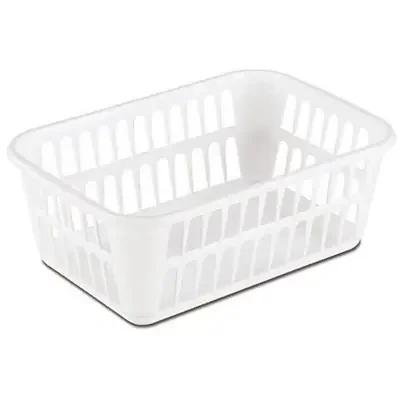 Sterilite White Storage Basket