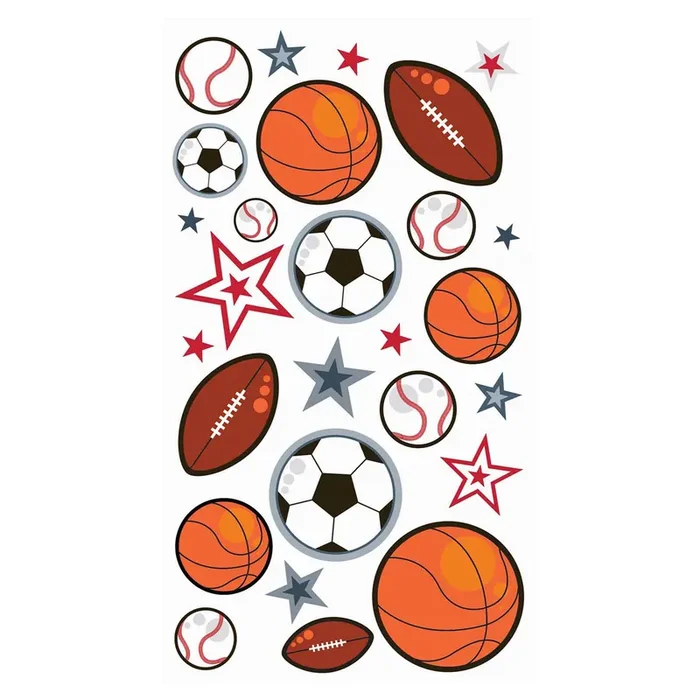 Sticko Sports Balls Stickers