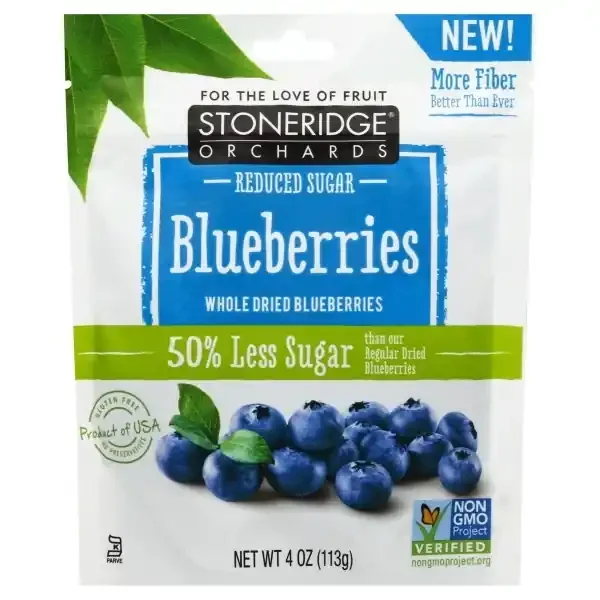 Stoneridge Orchards Blueberries, Reduced Sugar